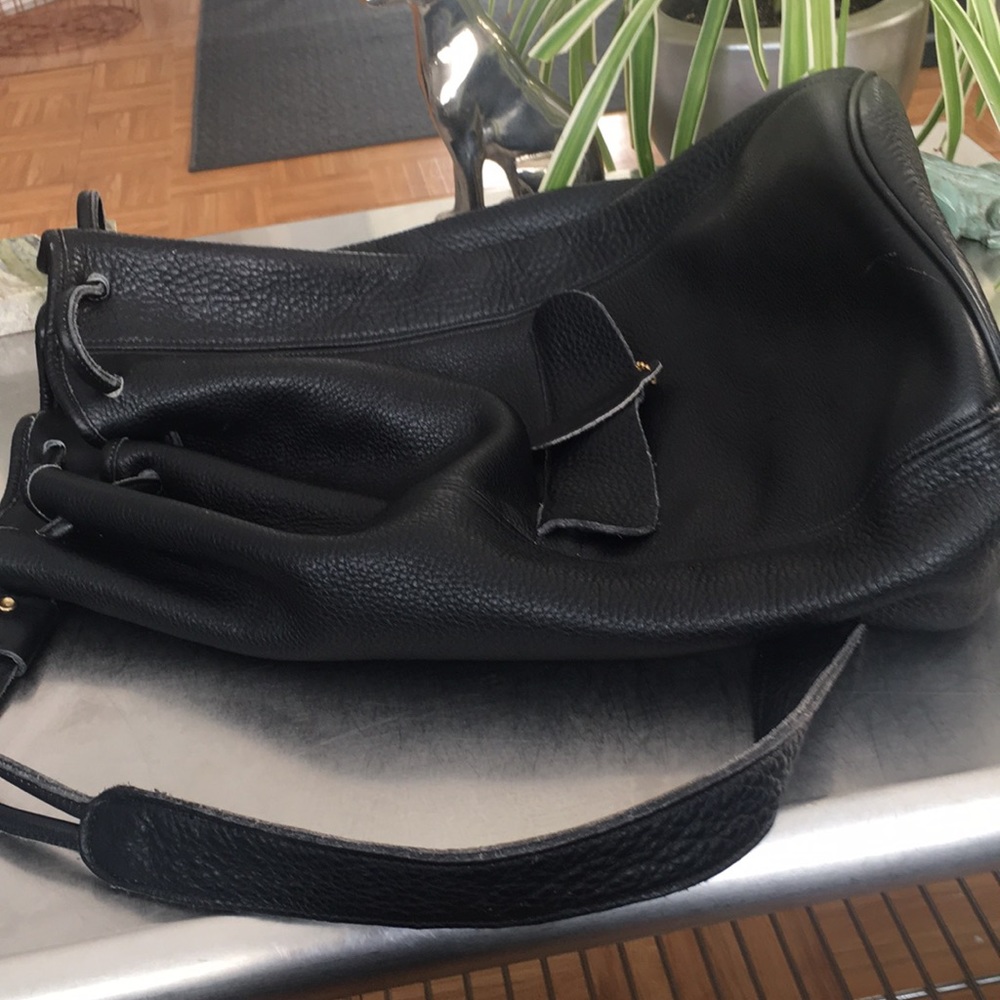 L.L.Bean/Leather Bucket Bag/ Large/